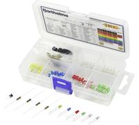 Barthelme Assortiment de LEDs blanc froid, blanc chaud, jaune, bleu, rouge, vert rond 3 mm