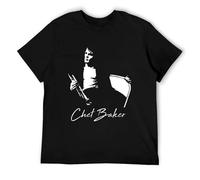Bartholomew Chet-Baker-Jazz-T-Shirt-Hippie-Clothes-Summer-Top-Boys-Animal-Print-Shirt-Graphic-t-Shirt