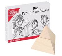 Bartl 102078 Mini puzzle pyramide en bois 2 petites pièces