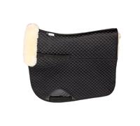 BARTL Chabraque en peau de mouton spéciale avec fourrure partielle dans la selle Dressage