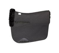 BARTL Chabraque en peau de mouton spéciale avec fourrure partielle dans la selle Dressage