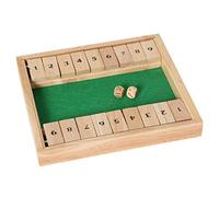 Bartl Pliage Jeu pour Deux! Shut The Box Dice Game 27x24 cm en Bois! 242