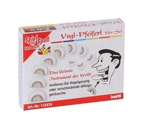 Bartl Vogl-Pfeiferl, sifflet d'oiseau soufflant comme un rossignol | Instrument nostalgique (lot de 10)