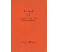 Bartok Bela Duos (23) Extrait De Mikrokosmos - Clarinettes (2)