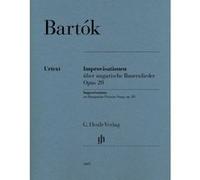 Bartok Bela - Improvisations On Hungarian Peasant Songs Op.20 - Piano