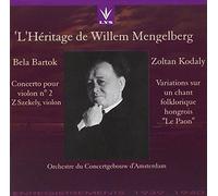 Bartok - Concerto Violin/Variations Peacock