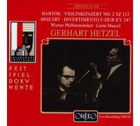 Bartok - Cto Violin & Orch/Erste Londron'Sche Nachtmusik