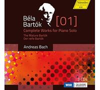 Bartók : Intégrale de l'Œuvre pour Piano Seul, Vol. 1. Bach.