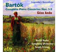 Géza Anda – Bartók : Intégrale des concertos pour piano Nos 1–3 – CD (Alto)