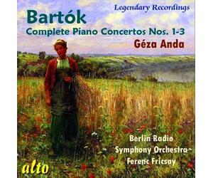 Bartòk : Intégrale des Concertos pour Piano. Anda, Fricsay