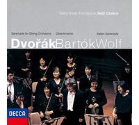 Bartok / Ozawa, Seiji - Bartok: Divertimento/Dvorak: Serenade For Strings/Wolf: ItalianSerenade(UHQCD)