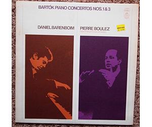 Bartok Piano Concertos Nos. 1 & 3: Daniel Barenboim: Pierre Boulez/ New Philharmonia Orchestra