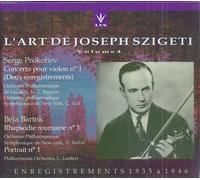 Bartok - Portrait 1/Rhapsody Violin/Orchestra 1/Concerto