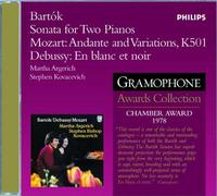 Bartok: Sonata for Two Pianos [Import]
