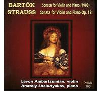 Bartok/Strauss:Violin Sonatas