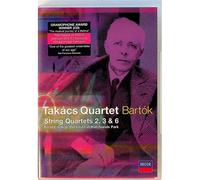 Bartok: String Quartets 2, 3 & 6 - Takacs Quartet - Decca Dvd