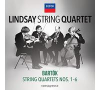 Bartok String Quartets Nos. 1-6 - CD - E4z