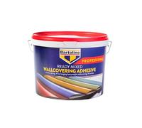 Bartoline Adhésif Bartoline Extra Fort Prêt à l’Emploi 10 kg - pour Vinyle, Textiles, Toile de Jute et Carreaux de Polystyrène, Facile à Appliquer, Forte Adhérence, Finition Lisse