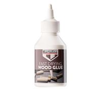 Bartoline Colle à Bois Bartoline 125 ml, D3 Résistante à l’Eau - Séchage Rapide et Transparent, pour Tous Types de Bois, Y Compris Mdf et Panneaux de Particules, Adhérence Rapide, Serrage Possible