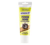 Bartoline Grab Adhesive Adhésif 300 g très résistant, sans solvant pour plinthes, panneaux, plans de travail et plus encore - Colle ultra forte sans clous pour une utilisation intérieure et extérieure
