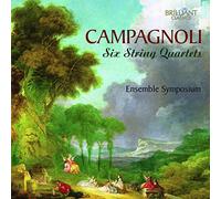 Bartolomeo Campagnol - Campagnoli Six String Quartets - CD - G3z