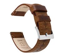 BARTON Quick Release - Top Grain Leather Watch Band Strap - Choice of Colour & Width - 16mm, 18mm, 19mm, 20mm, 21mm 22mm, 23mm or 24mm
