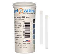 Bartovation test de l'acide peracétique strips, 0-160 ppm [double offres comparables, vial 100 bandes]