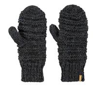 Barts Moufles Jasmin Femme – tricot laine, doublure, taille unique Anthracite