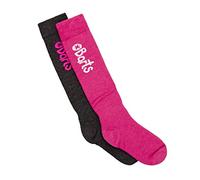 Barts Basic 2 Pack, Chaussettes Mixte bébé, Gris (Antracite/Fucsia), Taille Unique (Taille Fabricant: 31/34)
