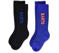 Barts Basic 2 Pack Kids, Chaussettes montantes Garçon, Noir (0001-BLACK & BLUE 001D), 27-30 (Taille fabricant: 27/30)