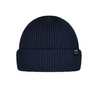 Barts - Bonnet à revers - Feodore Beanie Navy en Laine Navy