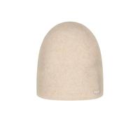 Barts Bonnet avec Cachemire Uni Bonnet pour l'hiver (Taille Unique - Beige Clair)