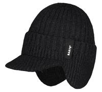 Barts Bonnet Beanie Duncin Bonnet pour l'hiver (Taille Unique - Noir)