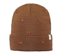 Barts Bonnet Beanie Vinston Fox Bonnet à Revers (Taille Unique - Marron)