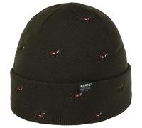 Barts Bonnet Beanie Vinston Fox Bonnet à Revers (Taille Unique - Olive)