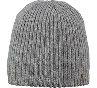 Barts Wilbert Beanie, Béret Homme, Gris (Heather Grey 0002), Taille Unique (Taille Fabricant: UNI)