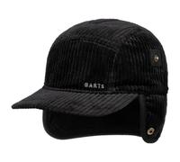Barts Casquette à Oreillettes Rayner Casquette de Baseball Casquette en Velours (Taille Unique - Noir)