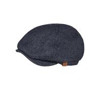 Barts Casquette Jamaica Wool Mix Homme - Gavroche avec Visiere, Doublure, Doublure Automne-Hiver Hiver - M (56-57 cm) Bleu Fonce