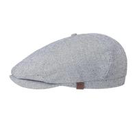 Barts Casquette Plate Mélange Jamaica Casquette Gavroche Casquette en Coton (Taille Unique - Bleu)