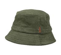 Barts Chapeau Bob en Velours Côtelé Donar Vert Militaire M-L