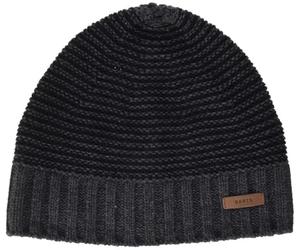 Barts David Beanie, Béret Homme, Gris (Dark Heather 0019), Taille Unique (Taille Fabricant: UNI)