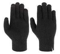 Barts Fine Knitted Touch Gloves, Gants Mixte, Noir (BLACK 0001), X-Large (Taille fabricant: L/XL)