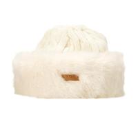 Fur cable bandhat white