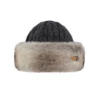 Barts - Fur Cable Bandhat Heather Brown - Bonnet