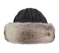 Barts - Fur Cable Bandhat Heather Brown - Bonnet