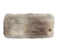 BARTS Fur Headband Rabbit - Femme - Marron / Blanc - taille Unique- modèle 2024