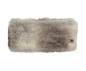 BARTS Fur Headband Rabbit - Femme - Marron / Blanc - taille Unique- modèle 2026