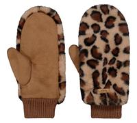 Barts - Moufles en fausse fourrure - Fur Mitts Print Brown - Marron Marron