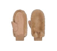 Barts - Fur Mitts - Moufles femme Light Brown - Taille unique