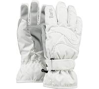 Barts Gants de Ski Basic Femme/Homme - pour l'hiver avec doublure, Fermeture Fermeture scratch Hiver automne-hiver - 6 HS blanc